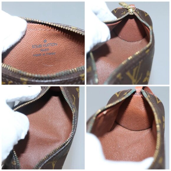 LOUIS VUITTON Monogram Papillon Pouch LV Auth 142325 - Picture 15 of 16